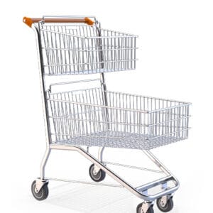 CARRINHO DE COMPRAS 100L DUPLO AMAPÁ