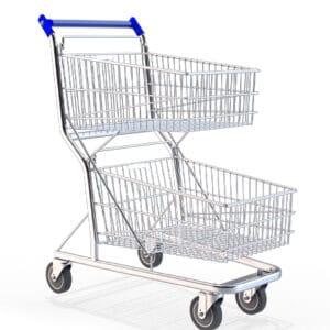 CARRINHO DE COMPRAS 130L DUPLO AMAPÁ