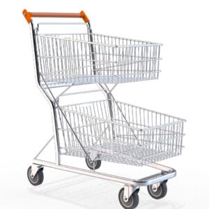 CARRINHO DE COMPRAS 130L DUPLO AMAPÁ