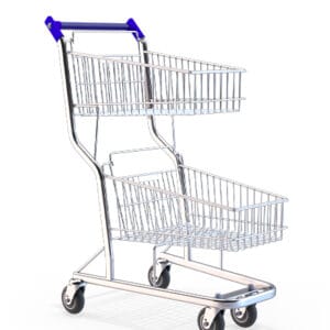 CARRINHO DE COMPRAS 50L DUPLO AMAPÁ