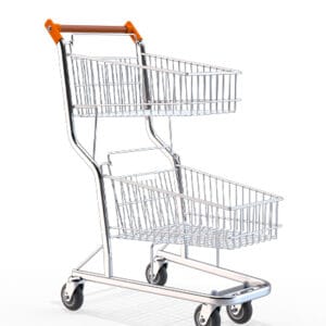 CARRINHO DE COMPRAS 50L DUPLO AMAPÁ