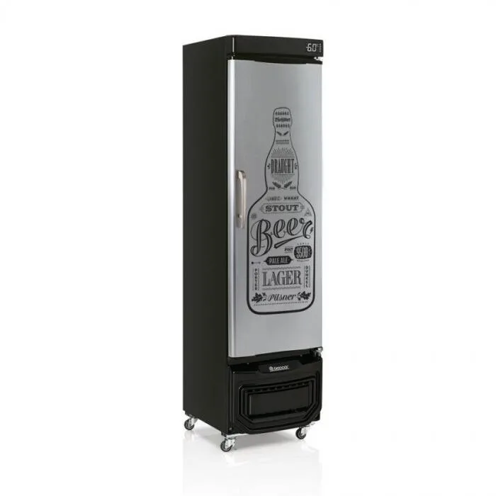 CERVEJEIRA GELOPAR 228L PORTA ADESIVADA TIPO INOX GRB-23E GW CERVEJEIRA GELOPAR 228L PORTA ADESIVADA TIPO INOX GRB-23E GW