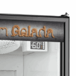 CERVEJEIRA PORTA DE VIDRO 410L GELOPAR GCB-40V PR