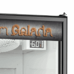 CERVEJEIRA PORTA DE VIDRO 410L GELOPAR GRBA-400V PR