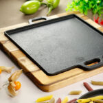 Chapa com Suporte de Madeira Santana