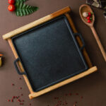 Chapa com Suporte de Madeira Santana