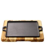 Chapa com Suporte de Madeira Santana