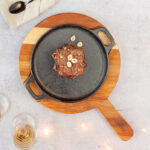 Chapa Ferro Redonda Ø20 e Suporte de Madeira Santana