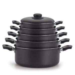 Conjunto Caçarola AA 16 a 24 Alumínio Nacional