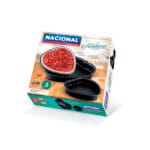 Conjunto de Assadeiras Coração AA 1 a 3 Alumínio Nacional