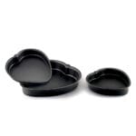 Conjunto de Assadeiras Coração AA 1 a 3 Alumínio Nacional