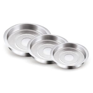 Conjunto de Assadeiras Redonda com Aba 1 A 3 Alumínio Nacional