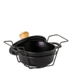 Cumbuca com Tampa e Suporte Santana