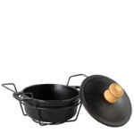 Cumbuca com Tampa e Suporte Santana