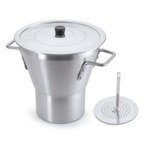 Cuscuzeira Alumínio Nacional