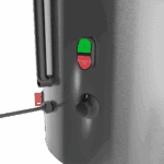 DB-25HD-N - DESCASCADOR INOX, 25 kg, HEAVY DUTY - 1 HP-CV 127 V SKYMSEN