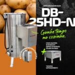 DB-25HD-N - DESCASCADOR INOX, 25 kg, HEAVY DUTY - 1 HP-CV 220 V SKYMSEN