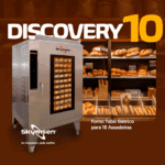 DISCOVERY 10 - FORNO TURBO ELÉTRICO PARA 10 ASSADEIRAS - 20.000 W 380 V SKYMSEN
