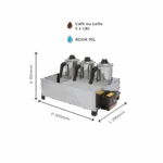 Esterilizador – Automático – 3 bules – EA31 / EA32 Consercaf