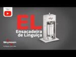 EL3 - ENSACADEIRA DE LINGUIÇA HORIZONTAL INOX, 3 LITROS - SKYMSEN