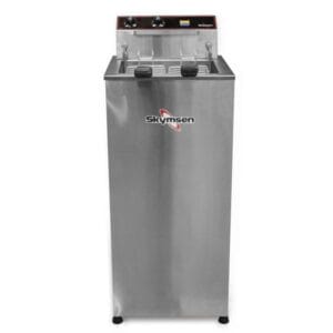 FAP8 - FRITADEIRA ELÉTRICA ÁGUA E ÓLEO, 15 LITROS, INOX, DE PISO - 8.000 W 220 V SKYMSEN