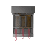 FE38 - FRITADEIRA ELÉTRICA ÁGUA E ÓLEO, 38 LITROS, INOX, TRIFÁSICA - 18.000 W 380 V SKYMSEN