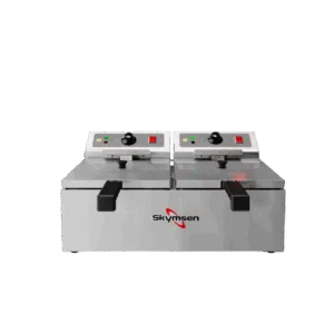 FED-20-N - FRITADEIRA ELÉTRICA, 2 CUBAS DE 5 LITROS, INOX - 2.000 W (2x) 127 V SKYMSEN