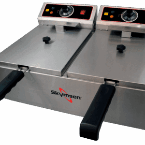 FED-20-N - FRITADEIRA ELÉTRICA, 2 CUBAS DE 5 LITROS, INOX - 2.000 W (2x) 127 V SKYMSEN