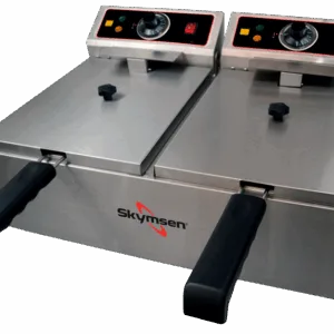FED-20-N - FRITADEIRA ELÉTRICA, 2 CUBAS DE 5 LITROS, INOX - 2.000 W (2x) 127 V SKYMSEN