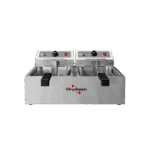 FED-20-N - FRITADEIRA ELÉTRICA, 2 CUBAS DE 5 LITROS, INOX - 3.300 W (2x) 220 V SKYMSEN