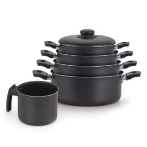 Conjunto Caçarola AA 16 a 22 / Fervedor 14 Alumínio Nacional