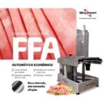 FFA - CORTADOR DE FRIOS AUTOMÁTICO INOX, LÂMINA 260 mm - 0,5 HP-CV 220 V SKYMSEN