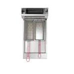 FG20 GN - FRITADEIRA A GÁS ZONA FRIA, 20 LITROS, INOX, MILIVOLT, GN - 90.000 BTU SKYMSEN