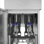 FG25S GN - FRITADEIRA A GÁS SPLIT ZONA FRIA 2x12,5 LITROS, INOX, MILIVOLT, GN - 120.000 BTU SKYMSEN