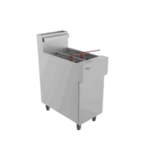 FG25S GN - FRITADEIRA A GÁS SPLIT ZONA FRIA 2x12,5 LITROS, INOX, MILIVOLT, GN - 120.000 BTU SKYMSEN