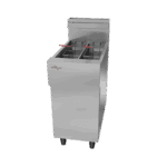 FG25S GN - FRITADEIRA A GÁS SPLIT ZONA FRIA 2x12,5 LITROS, INOX, MILIVOLT, GN - 120.000 BTU SKYMSEN