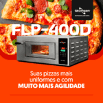 FLP-400D - FORNO DE LASTRO PARA PIZZA, DIGITAL - 3.300 W 220 V SKYMSEN