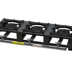 Fogão 03 Bocas 20x20 Camping Estampado B.P - 3QSM Itajobi Fogões