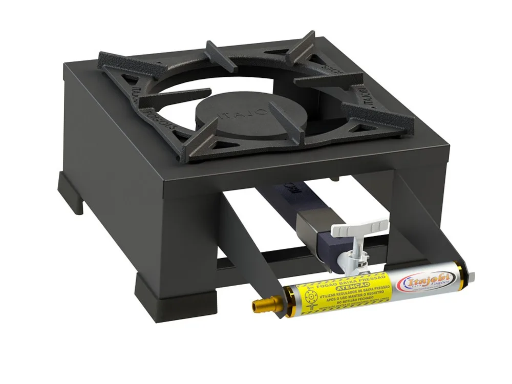 Fogão 1 Boca 20x20 Camping Estampado B.P - 1QS Itajobi Fogões Fogão 1 Boca 20x20 Camping Estampado B.P - 1QS Itajobi Fogões