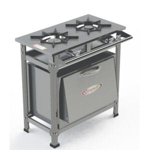 Fogão 2 Bocas 20x20 - Facility Itajobi Fogões