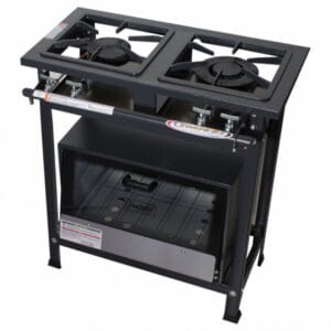 Fogão 2 Bocas 30x30 BP 1QS 1QD - Linha Economic Itajobi Fogões