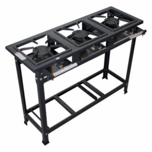 Fogão 3 Bocas 30x30 AP 3QS - Linha Economic Itajobi Fogões