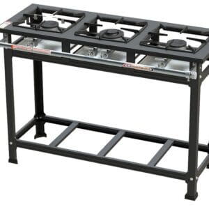 Fogão 3 Bocas Standard B.P - 1QD 2QS 30x30 Itajobi Fogões