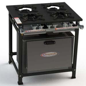 Fogão 4 bocas 20x20 - Facility Itajobi Fogões