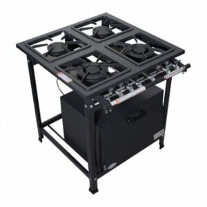 Fogão 4 Bocas 30x30 BP 2QS 2QD - Linha Economic Itajobi Fogões
