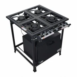 Fogão 4 Bocas 30x30 BP 2QS 2QD - Linha Economic Itajobi Fogões