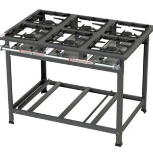 Fogão 6 Bocas Ativo A.P - 30x30 6QS Itajobi Fogões