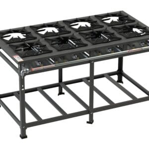 Fogão 8 Bocas Alta Pressão Estampado 8QS Itajobi Fogões