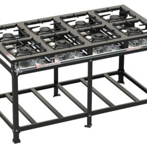 Fogão 8 Bocas Standard B.P - 4QD 4QS 30x30 Itajobi Fogões