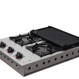 Fogão Alvenaria 2 Bocas Chapa Inox 20x20 2QS Itajobi Fogões